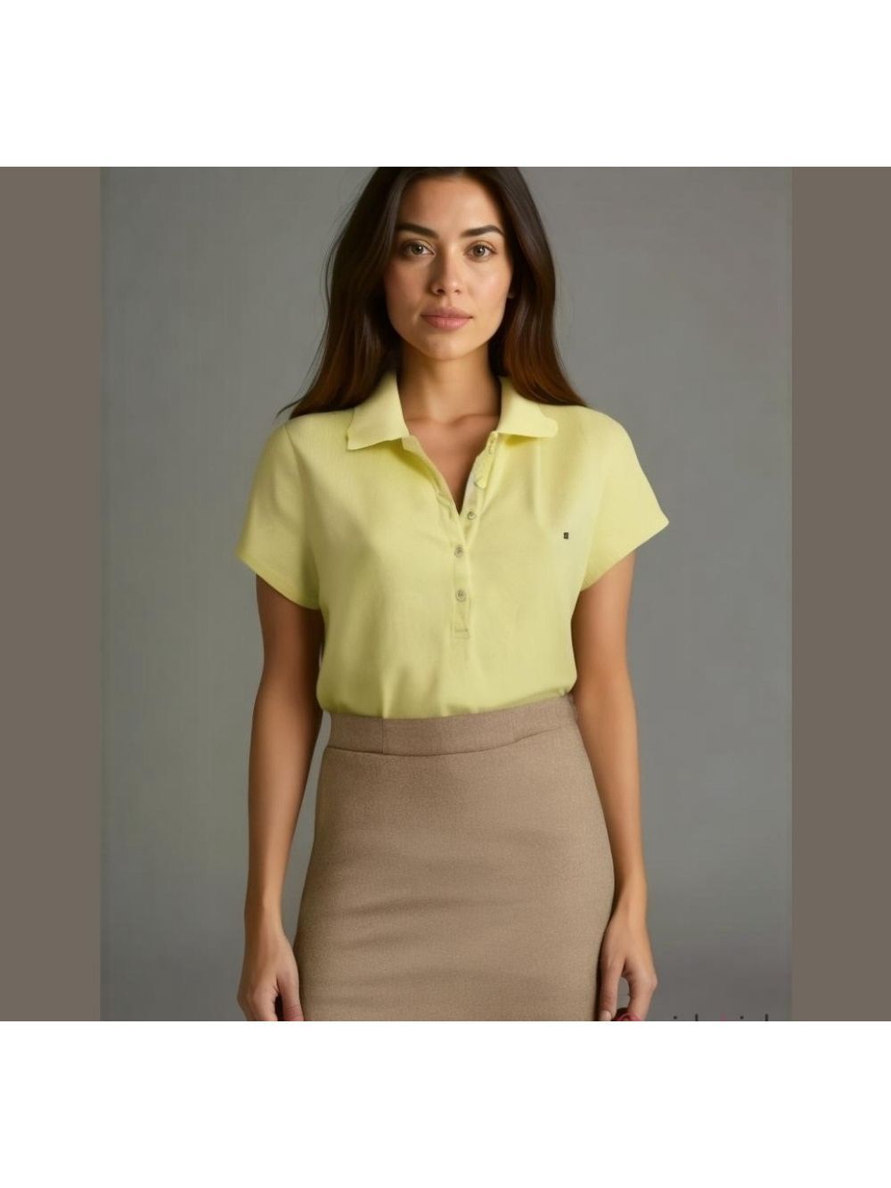 Tommy Hilfiger Yellow Polo / Golf  shirt size L